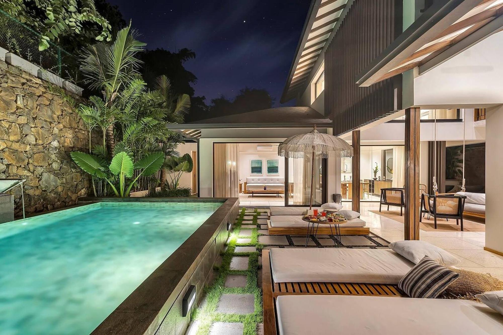Over Water Villas - Rumah Hutan Cunchelim Bagian luar foto